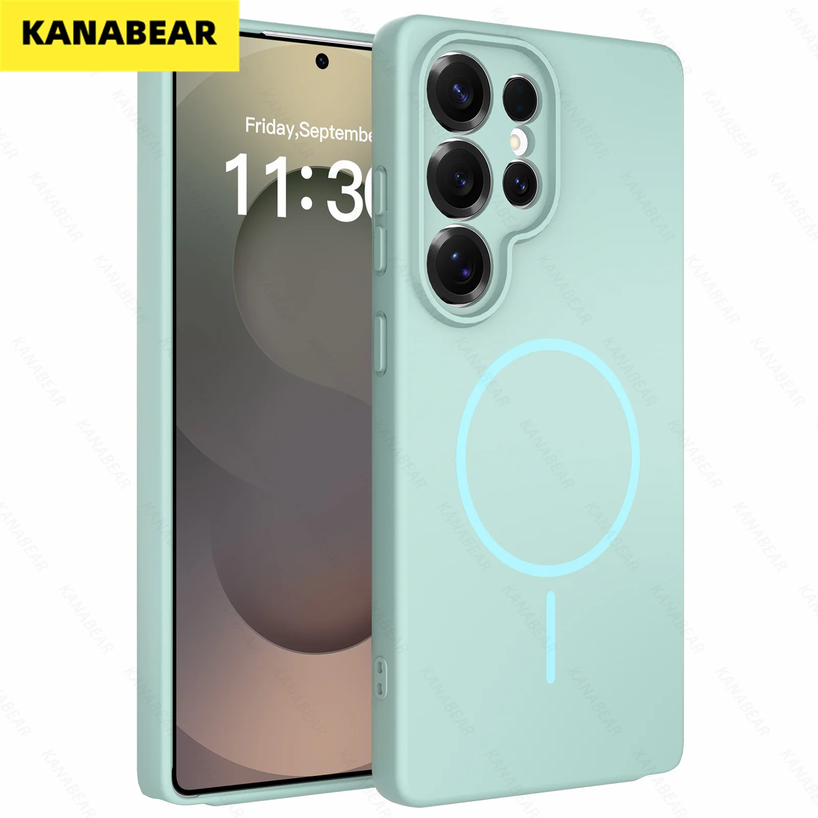 

A thickened 2.0 magnetic anti-drop case for Samsung S25 ULTRA, suitable for the Samsung series of phone cases