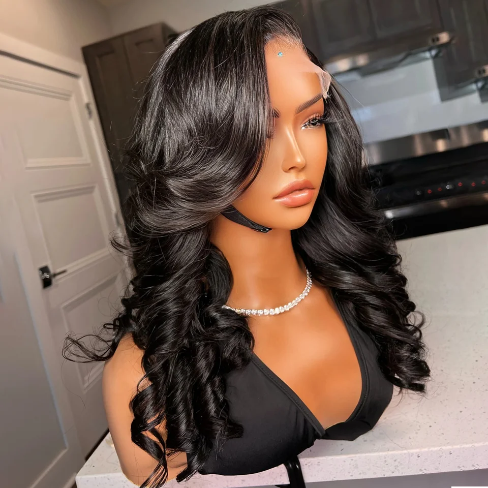 Body Wave Lace Front Wig 13x6x1 Lace Front Wig Side Part Lace Wig 180D Hd Lace Front Brazilian Wigs For Women Loose Human Hair