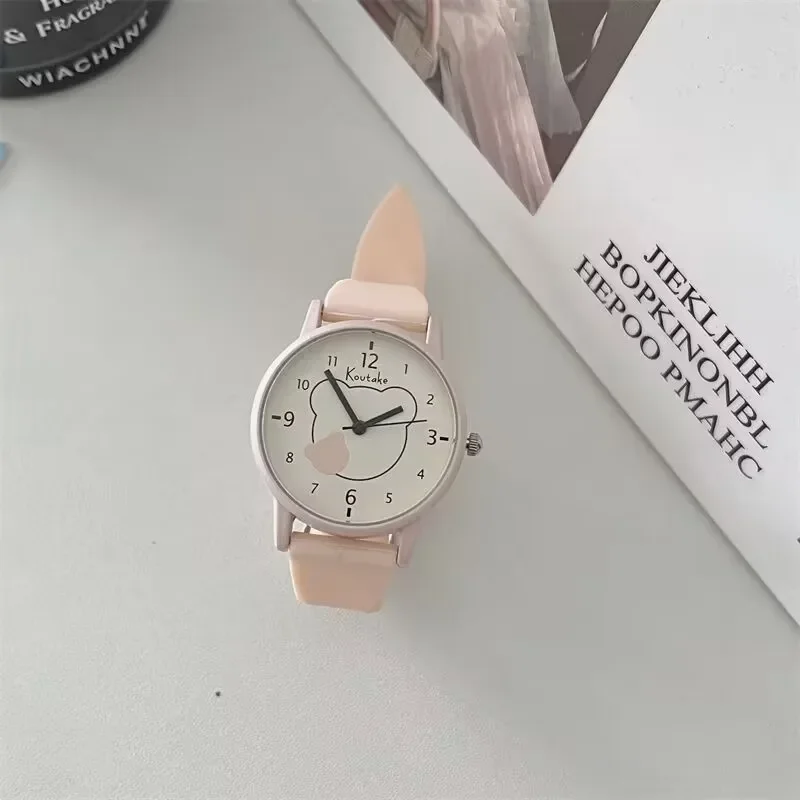 Children\'s Watch  Design Cute Fashion Mori Style High School Primary School Student Boys and Girls Good-looking Pointer