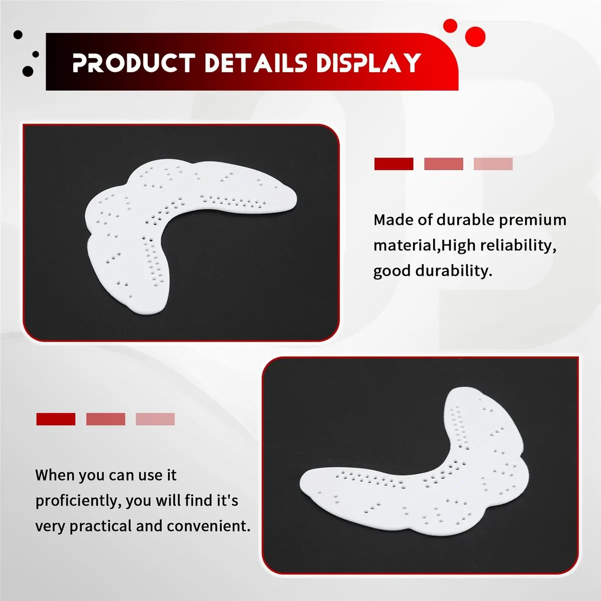 T34C Sport Mouth Guard EVA Teeth Protector Adults Mouthguard Tooth Brace Protection Basketball Rugby Boxing Karate,White