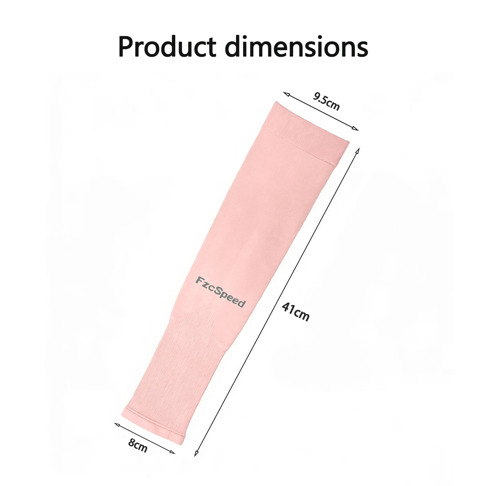 1 Pair Solid Ice Silk Sleeves for Arm Summer Breathable Sun Protection Men Women Outdoor Cycling Golf Sports MTB Road Bike Tools
