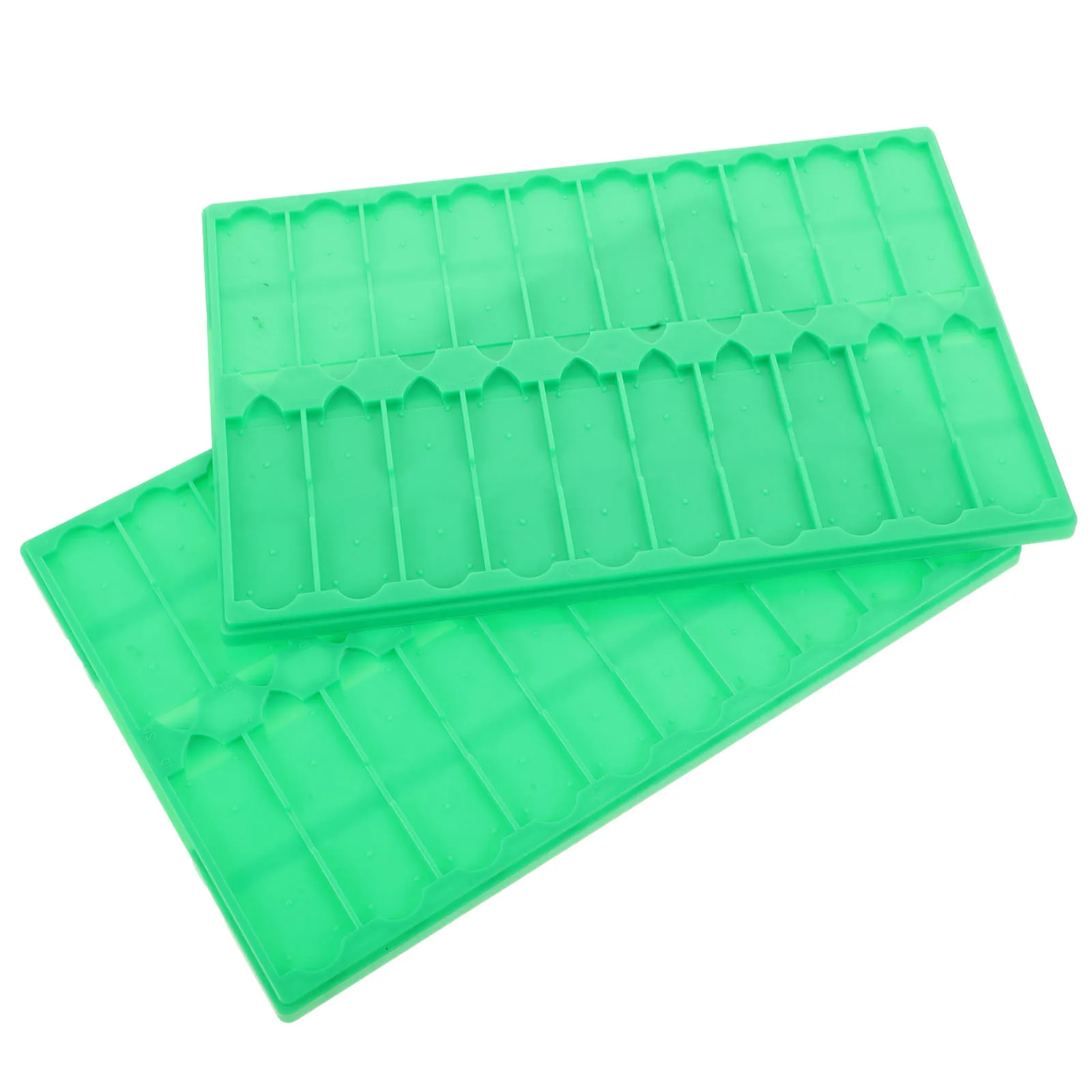 

2Pcs Microscope Slide Drying Rack Plastic Holder Laboratory Slide Storage Stand Portable Reusable Compact Organizer