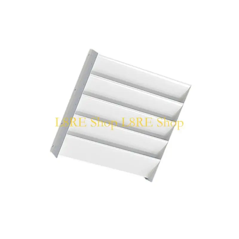 L8RE 45/50/55cm Home outdoor unit air guide cover with louvered panel design