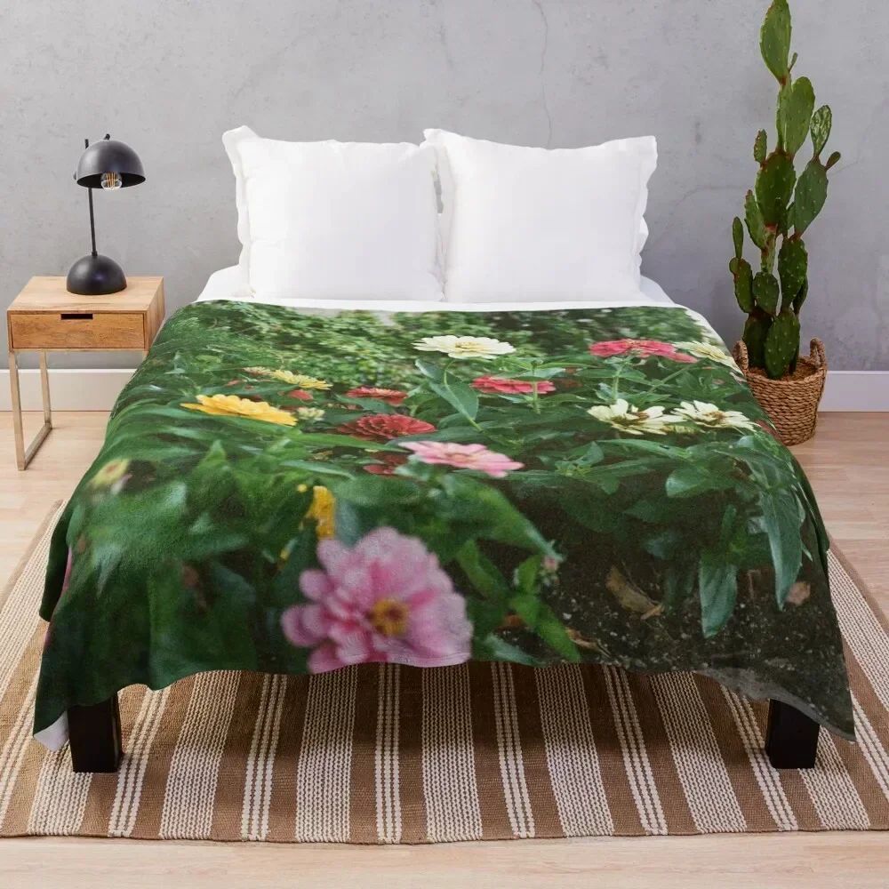 

Lucifer's Flowers Throw Blanket All Season Soft Lightweight Blanket for Home