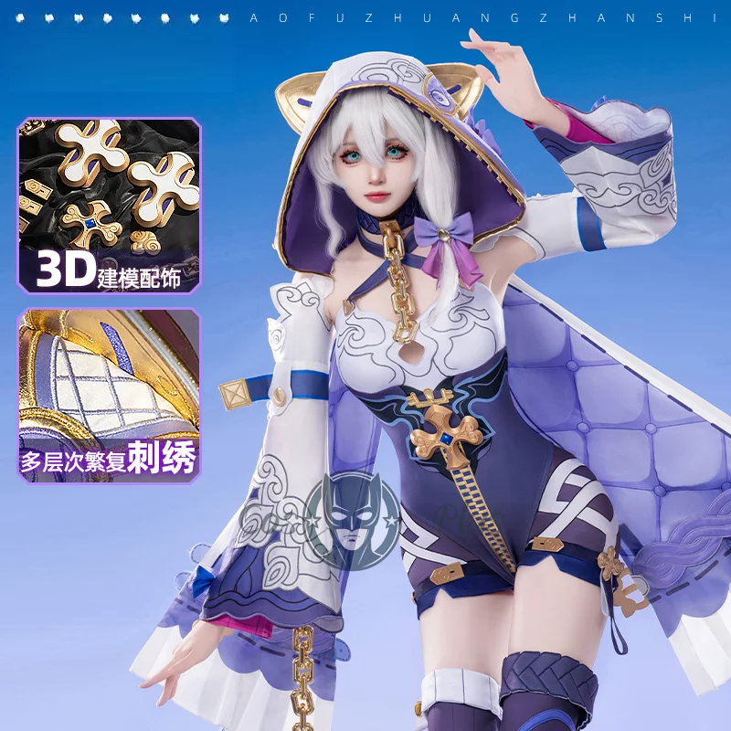 

Anime Game Honkai Impact 3 Schicksal's Imperative‌‌ Cosplay Costume Wig Shoes Cute Uniform Halloween Masquerade Carnival Suit