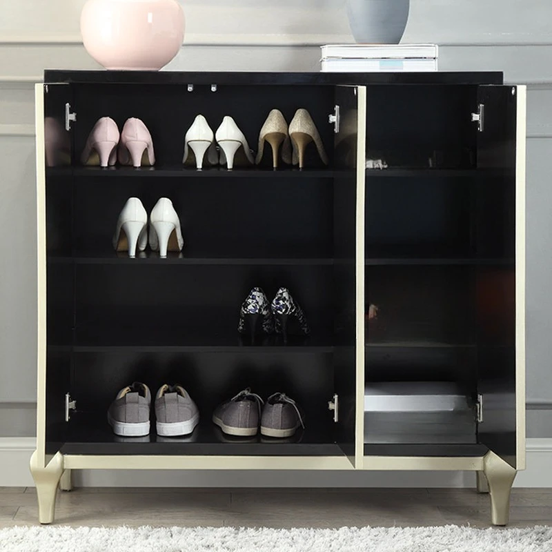 American light luxury shell shoe cabinet, entryway cabinet, postmodern minimalist home doorway decorative cabinet