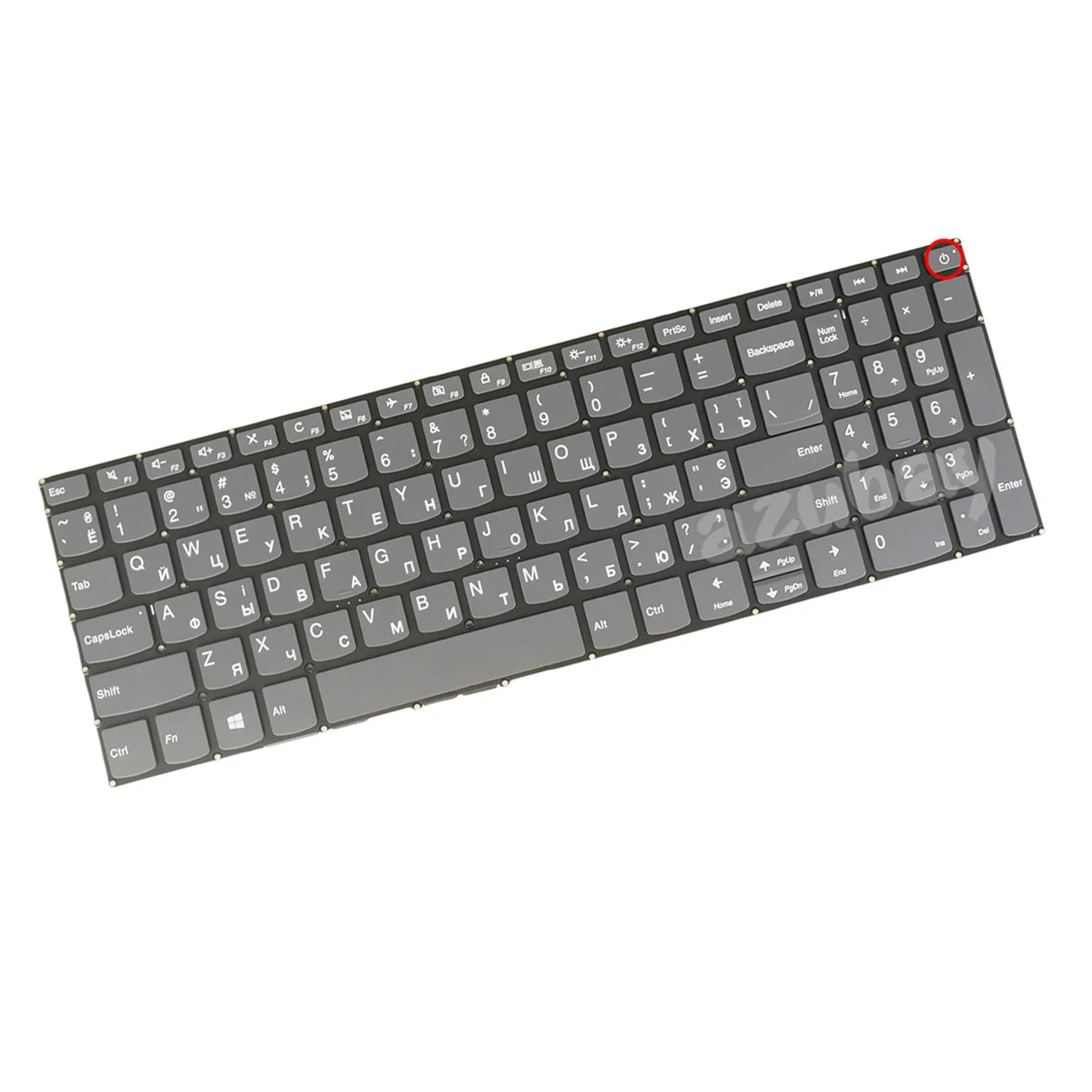 UR Ukraine Keyboard For Lenovo ideapad 320-17ast 320-17abr 320-17ikb(80xm 81BJ), 320-17isk V320-17isk V320-17ikb (81AH 81CN)