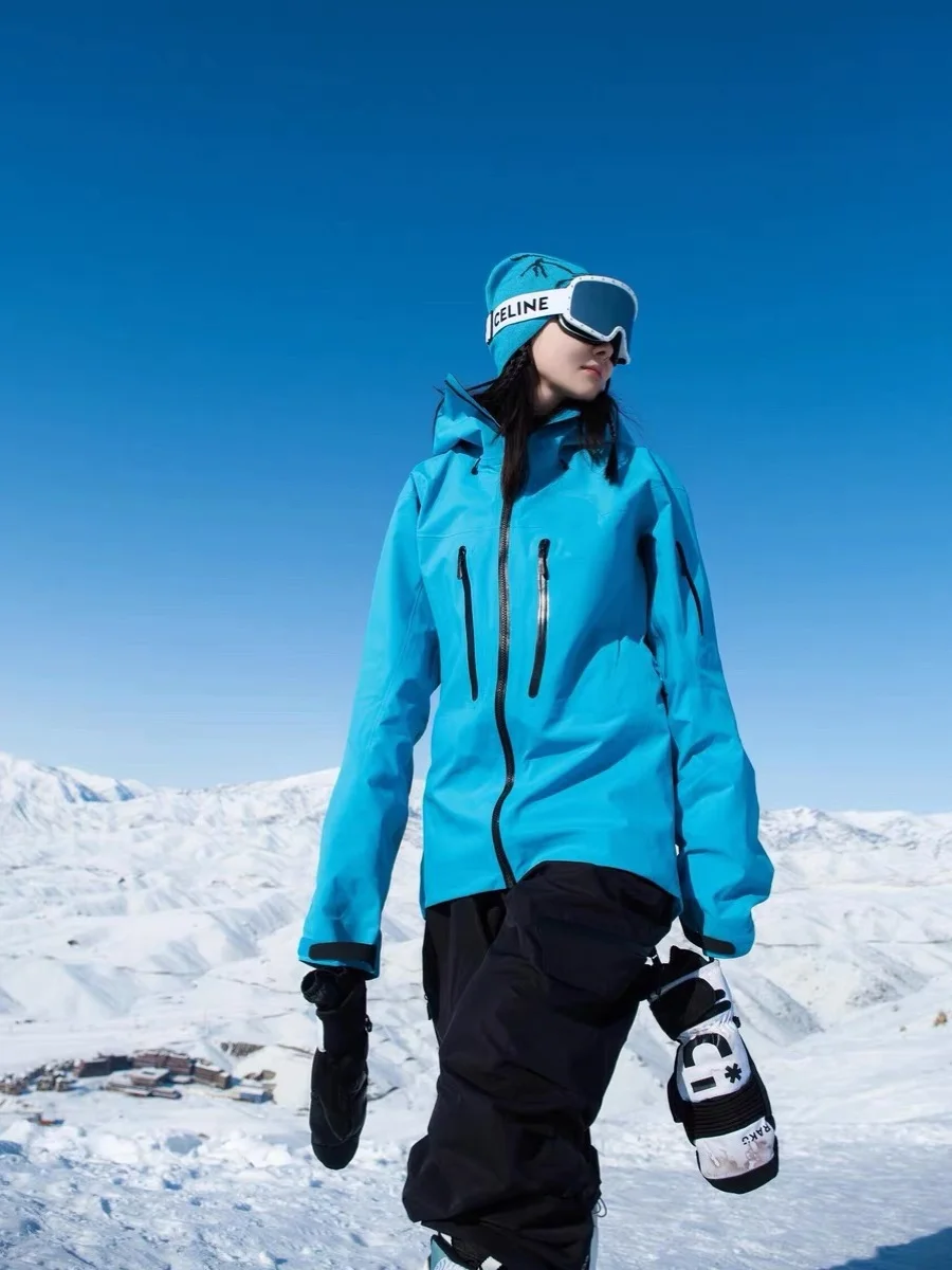 

Американская синяя ветровка для активного отдыха, мужская и женская, весна-осень 2025, новая водонепроницаемая рабочая одежда для походов