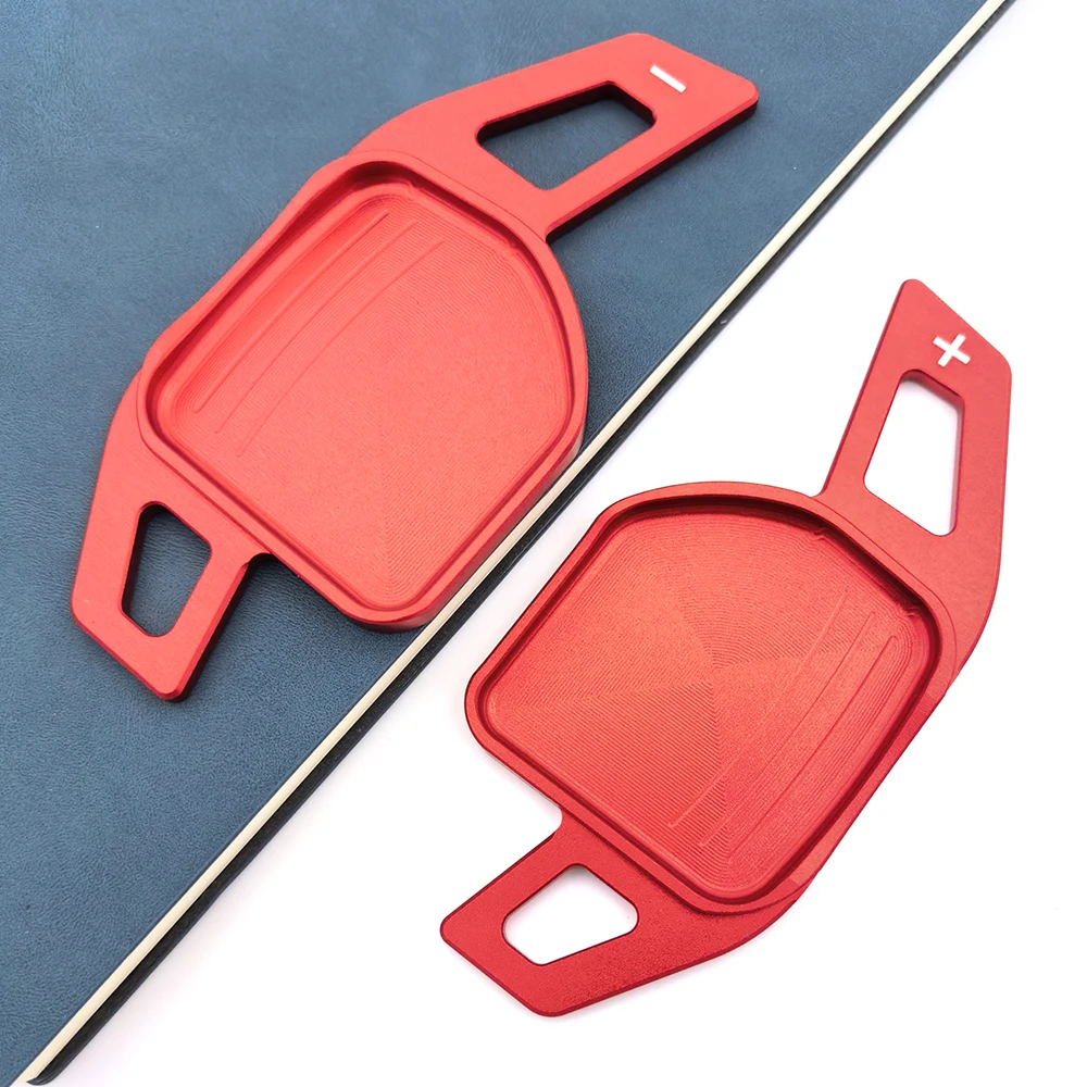 For Seat Leon ST 5F FR Cupra Ateca Ibiza 6P Arona Tarraco Alhambra Car Shift Paddle Steering Wheel Extension Shifter DSG Sticker view 2