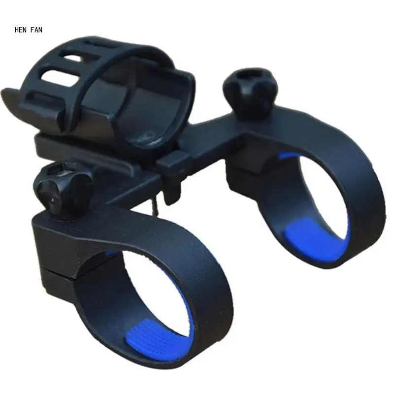 

Bicycles Flashlight Clip, Bikes Light Clamps Bikes Light Rack 90/360 Degree Rotating Bikes Light Rack M89D