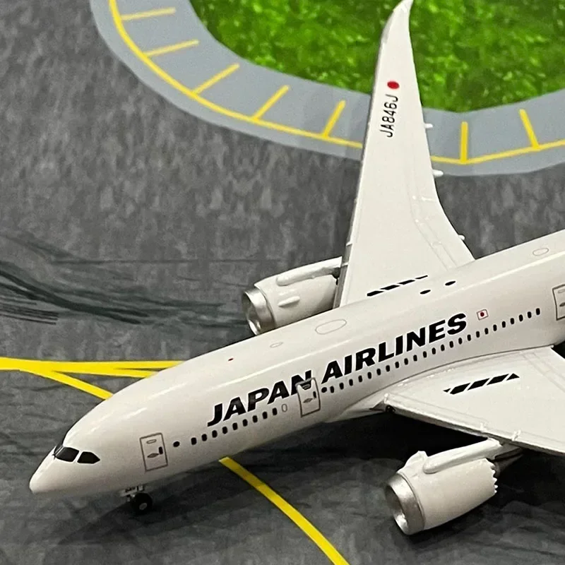 Diecast 1:400 Scale Japan Airlines B787-8 Original Finished Alloy Airplane Model Simulation Static Collectible Toy Gift