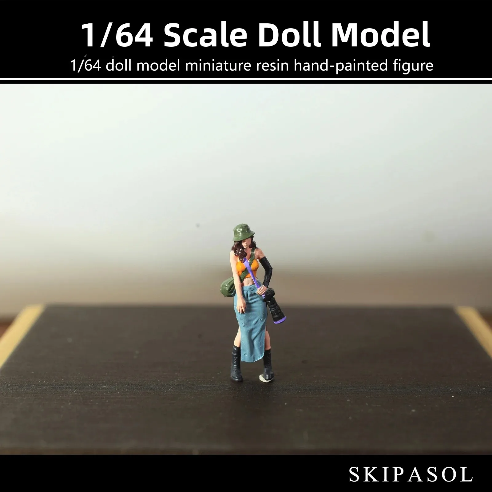 Sexy Strapless Beauty Miniature Resin Model 164 Doll Micro Model Scenic Miniature Sand Table Scene Matching Car Model Toy