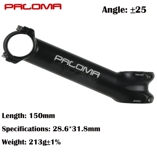 Paloma-cnc拡張自転車ステム、ハンドルステム、ライザーアクセサリー