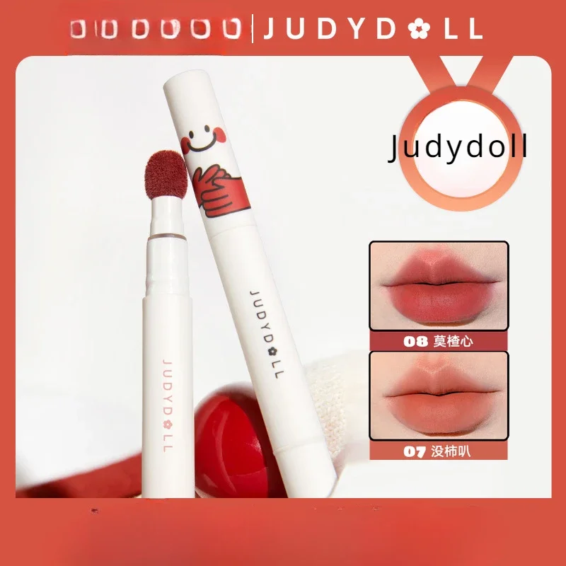 Judydoll Hug Sports Series Matte Cushion Air Cushion Nude Red Lip Powder Cream Lip Mud Long-lasting Makeup