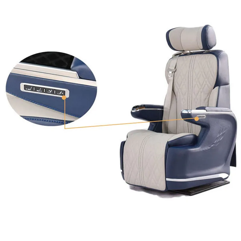 New Product Customizable Sizes and Color Class Style Luxury Electric Leather Car Seat