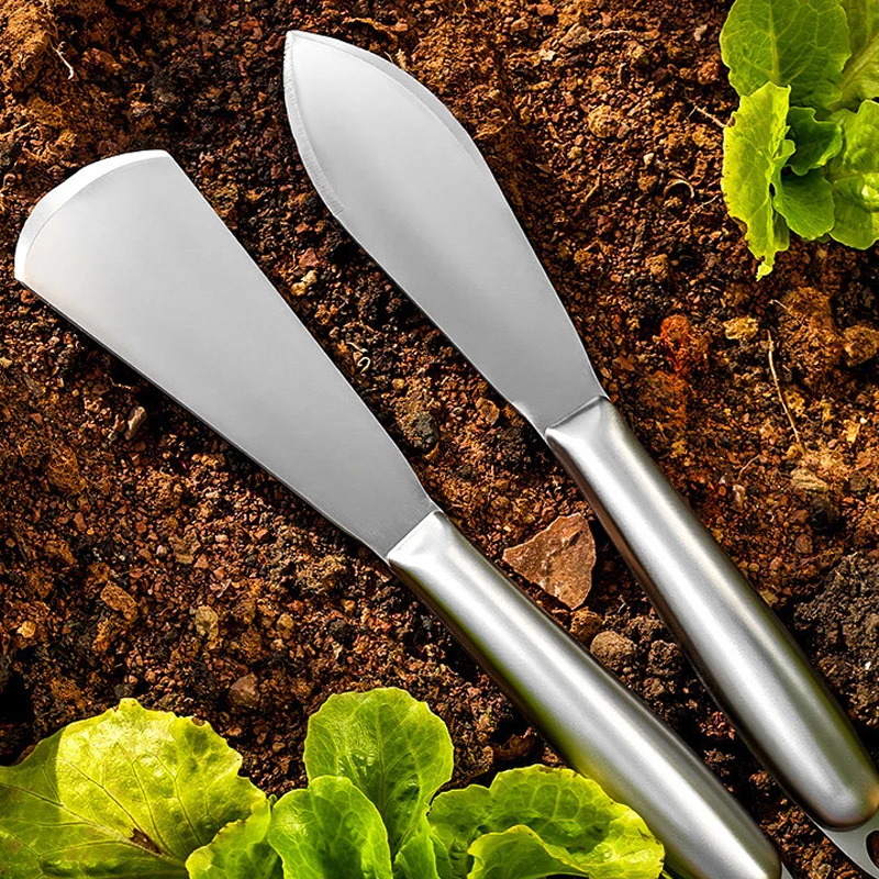 3pcs Multi-functional Thickened Garden Shovel Stainless Steel Shovel For Digging Hole Planting Flower Vegetable Gardening Tools