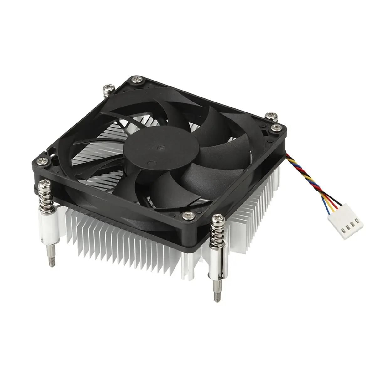 [VALUE PACK]KT37 CPU Heatsink Fan PWM 4-Wire Speed-Controlled Fan Supports 115X/1200 for HTPC 1U Computer Case