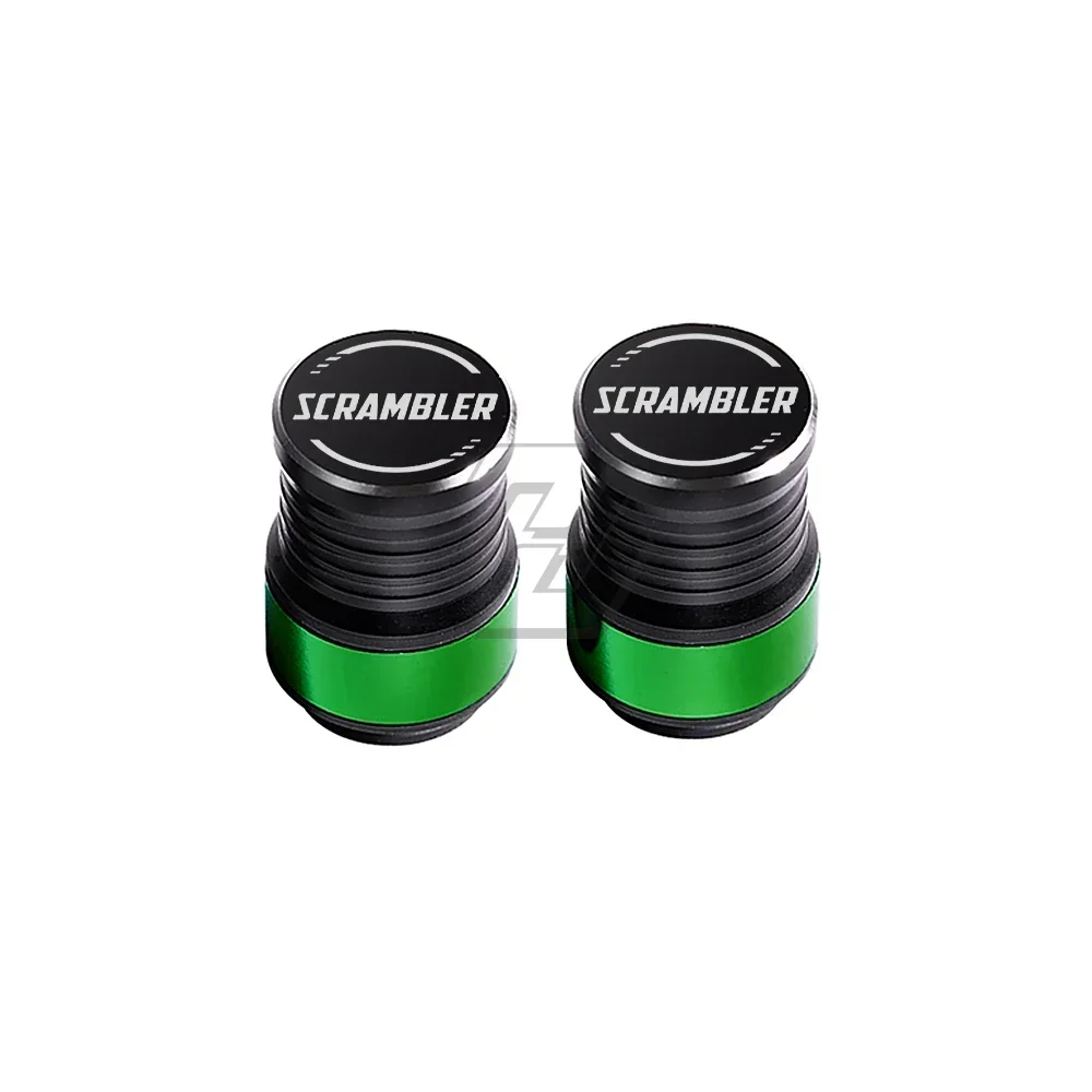 For Triumph Ducati Street Scrambler 1200 Motorbike Motorcycle Accessories Wheel Tire Valve Caps
