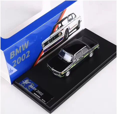 

1:64 для BMW 2002, турбо, классическая модель автомобиля из сплава, детская коллекция декоративных игрушек, праздничные подарки для детей.