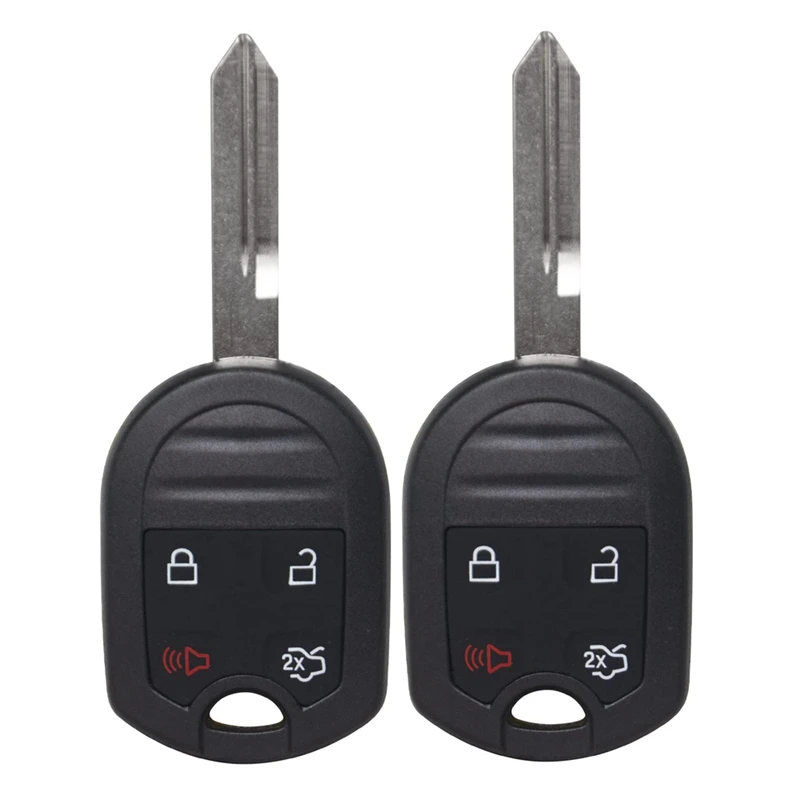 Plastic Car Keyless Entry CWTWB1U793 For Ford Explorer Mustang Expedition Edge Focus Lincoln Mercury Sable Mazda Key Fob 2Pcs