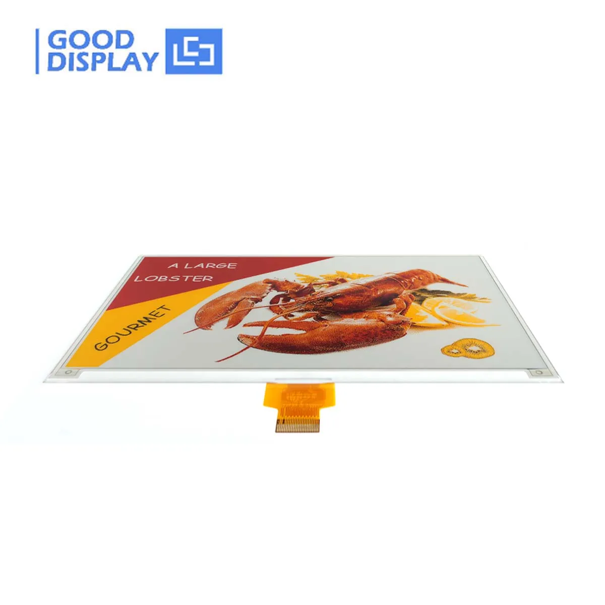 7.5-inch Four-color Black, White, Yellow and Red E-paper Module SPI Display Screen Resolution 800x480 GDEM075F52