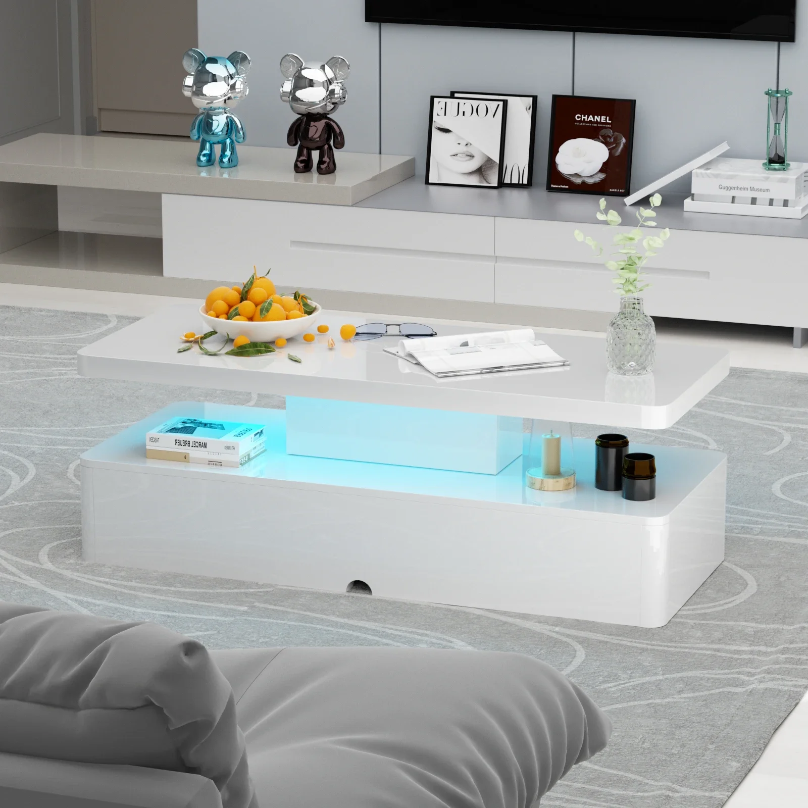 

#Zeitgenössischer Stil MDF Holz Couch tisch Home Schlafzimmer Hotel Indoor Use Furniture Center Designs Wohnzimmer Dekorativ