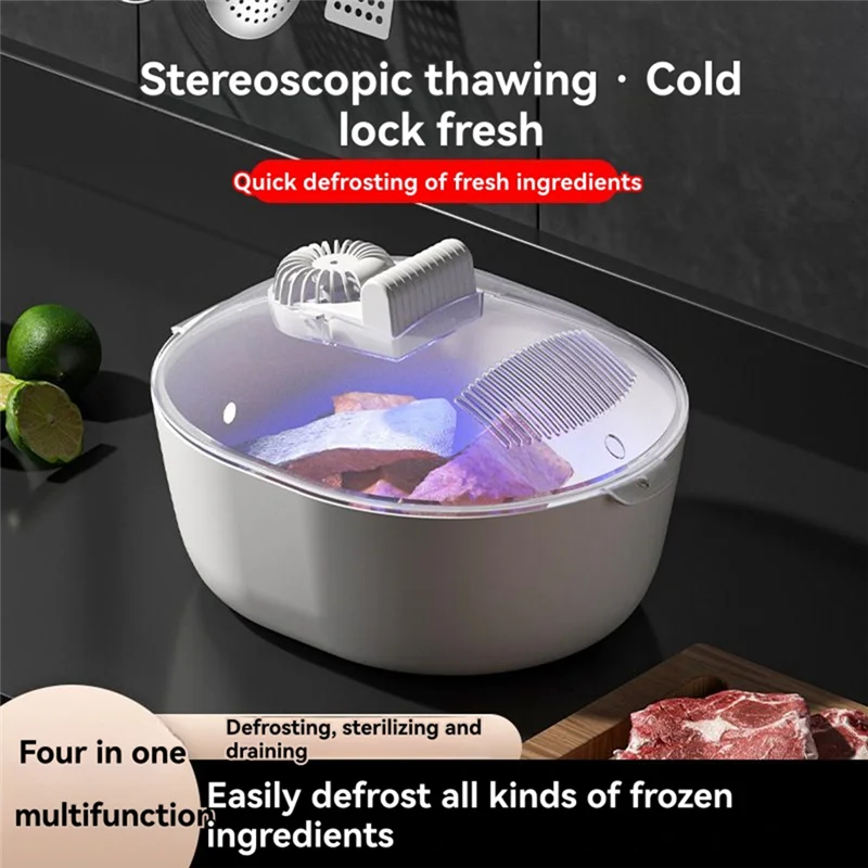 LECKL-Meat Thawing Container Suitable For Food Thawing And Food Preservation Great For Home Kitchen Use