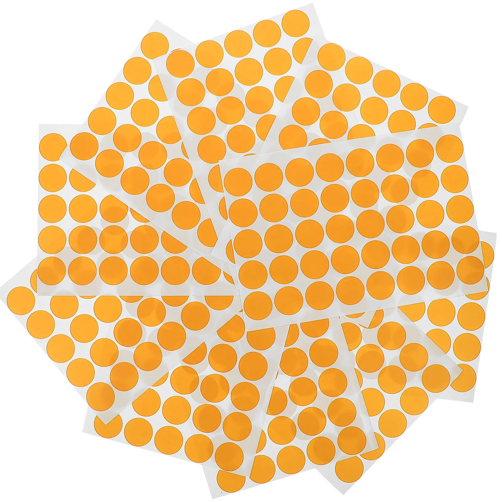 

10 Sheets Colored Sticker Dots Self-Adhesive Dot Labels Blank Circle Stickers for Home School Office Organization Classification