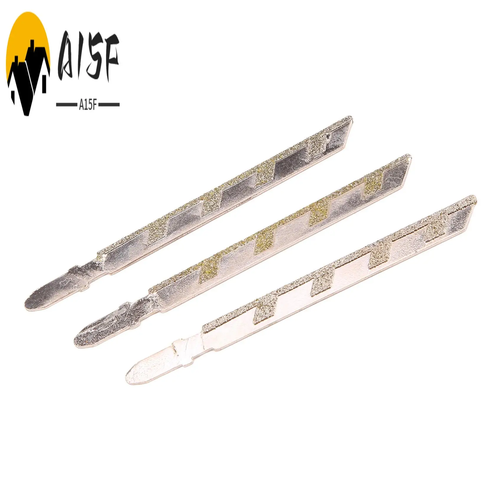 

A15F-5Pcs 101Mm 4 Inch T Shank Jigsaw Blades Diamond Coated Jig Saw Blade Set Masonry Granite Tile Cutting Power Tools Accessori