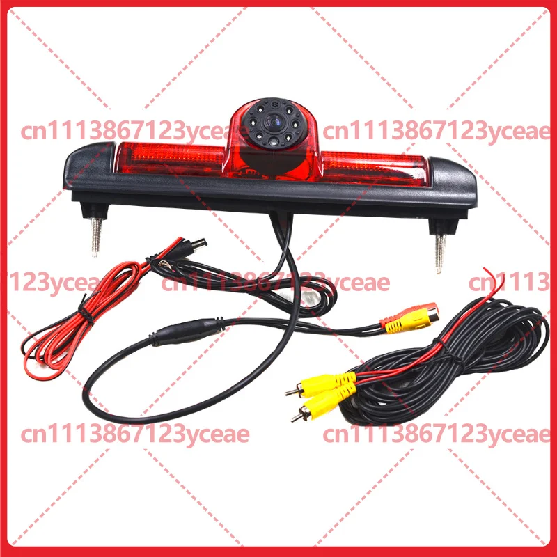 For Fiat Ducato Peugeot Boxer Citroen Jumper 3rd Brake Light Mounted 170° HD Reverse Camera Waterproof Night Vision