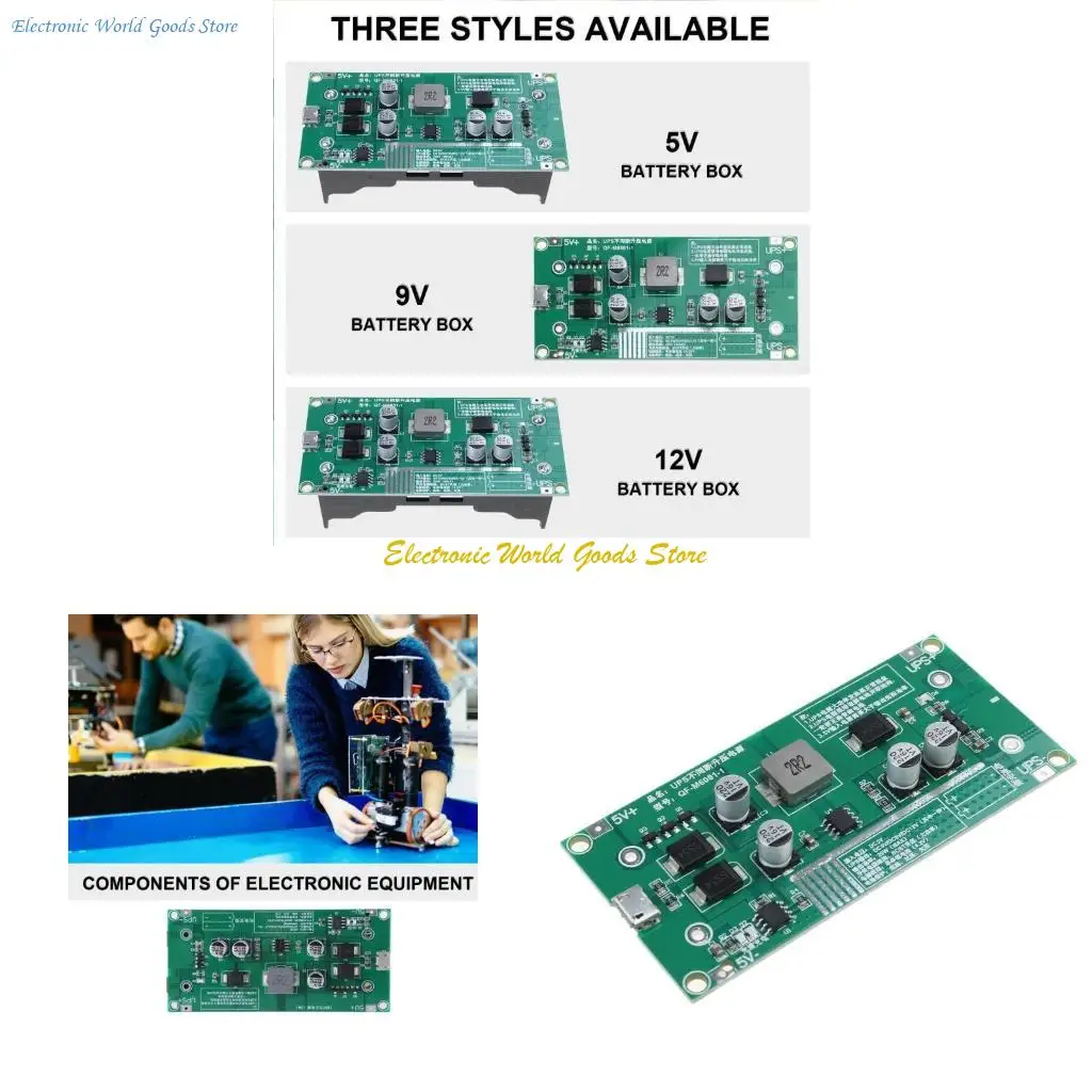 

A3PD Switching UPS 18650 Battery Module with USB for Power Backup Devices