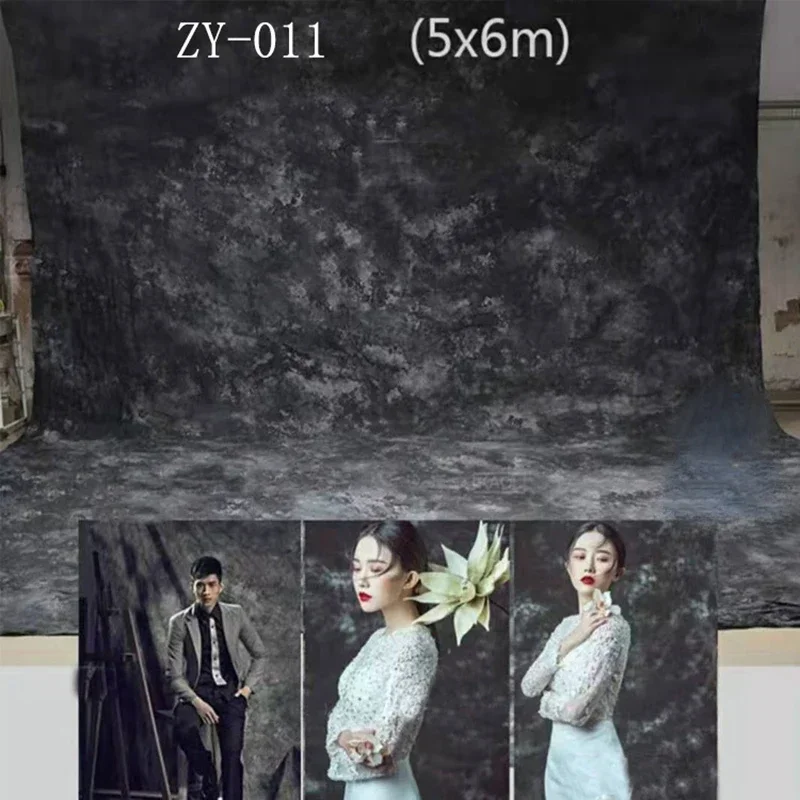 

Powerwin 16x19ft 5x6M Muslin Fabric Photography Backdrops Cotton Family Background Cloth Pro Dyed Vintage Photo Studio Wedding