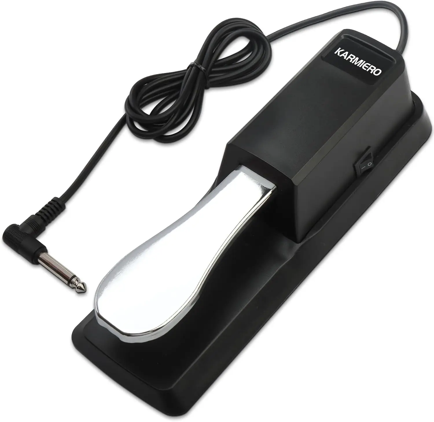 Pedal de Sustain Universal para Teclado con Interruptor de Polaridad, Conector de 1/4" para Teclado MIDI, Piano Digital, Yamaha, Casio