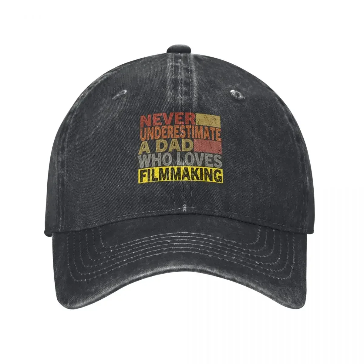 

Filmmaking Gift , Fathers Day Idea Gift From Daughter Baseball Cap custom caps sailor cap for men Sunscreen Female Men's