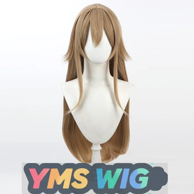 【YMS WIG】Blazing Sky Dome Wiki Crimson Sky White River Nana Cosplay Perücke, gerade Kopfhaut, langes glattes Haar