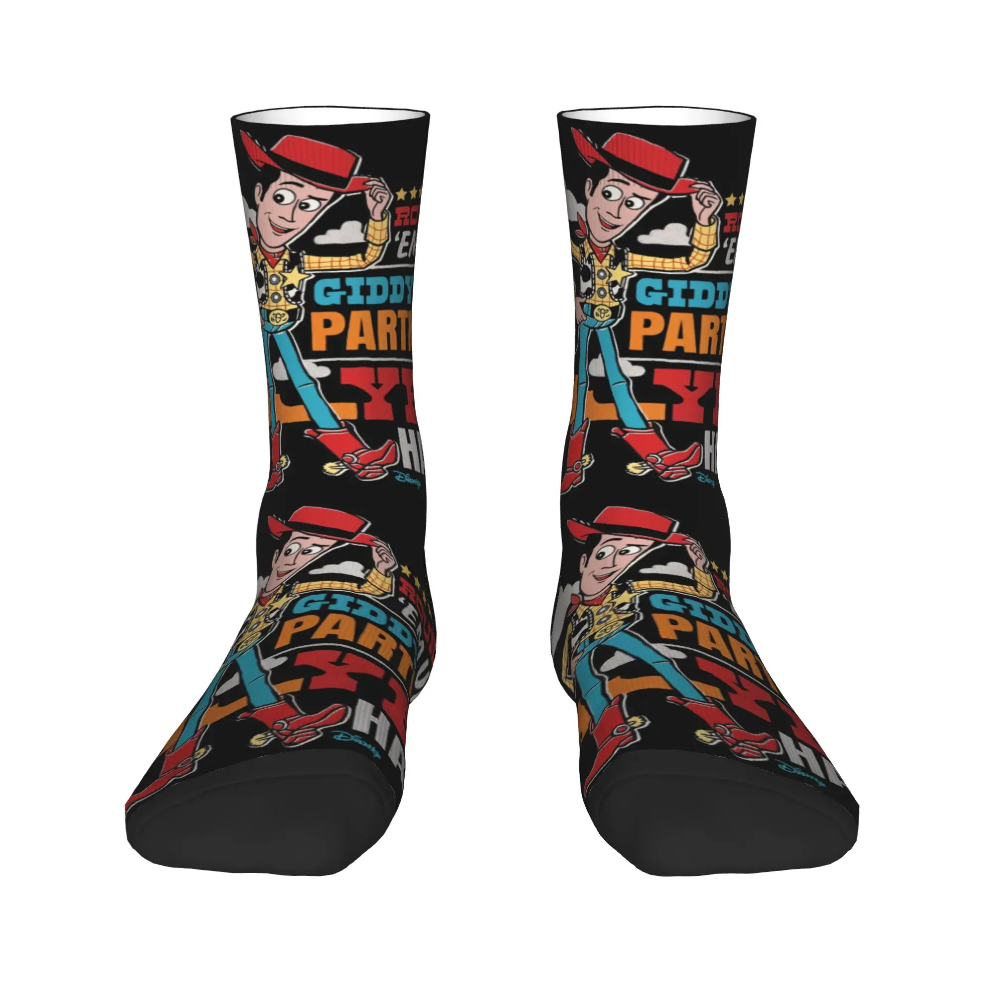 

Cute Cartoon Toy Story Socks Women Men Warm 3D Printed Basketball Sports Socks