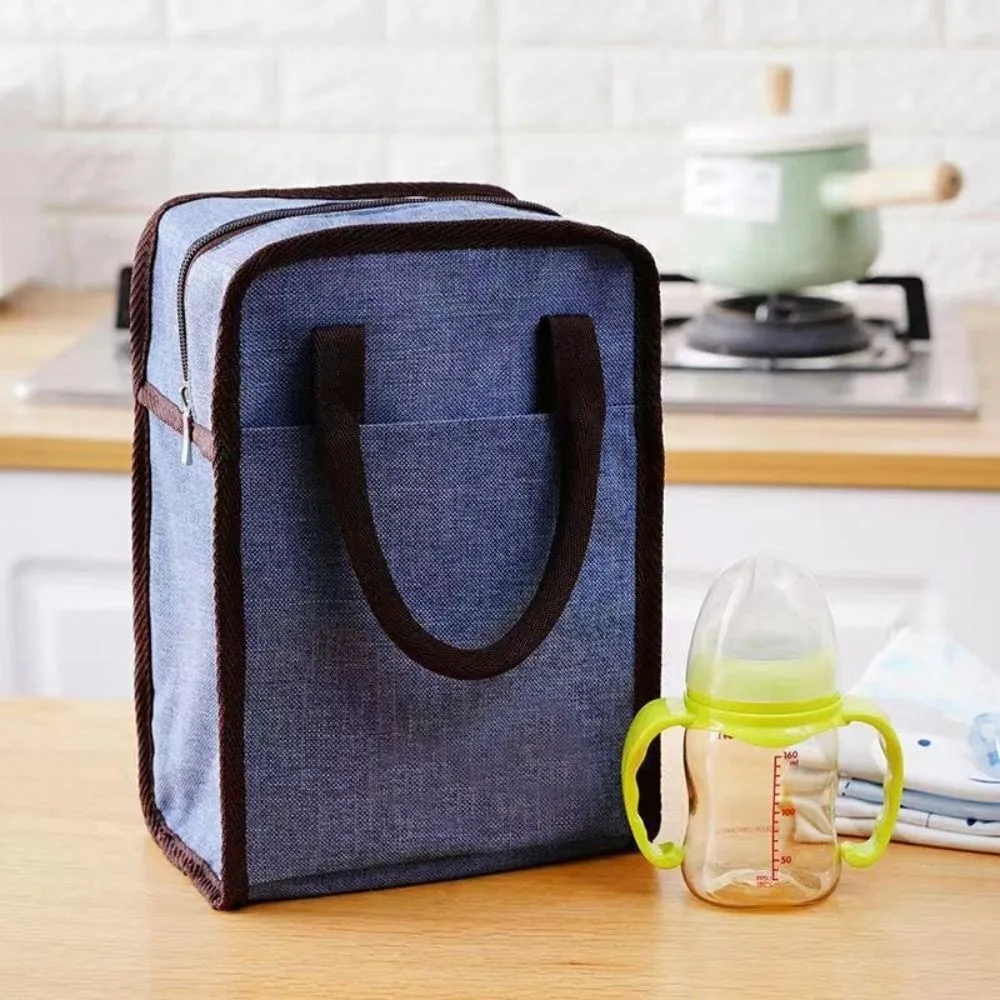 Stroller Hanging Design Insulated Lunch Box Large Capacity Thermal Bag Work