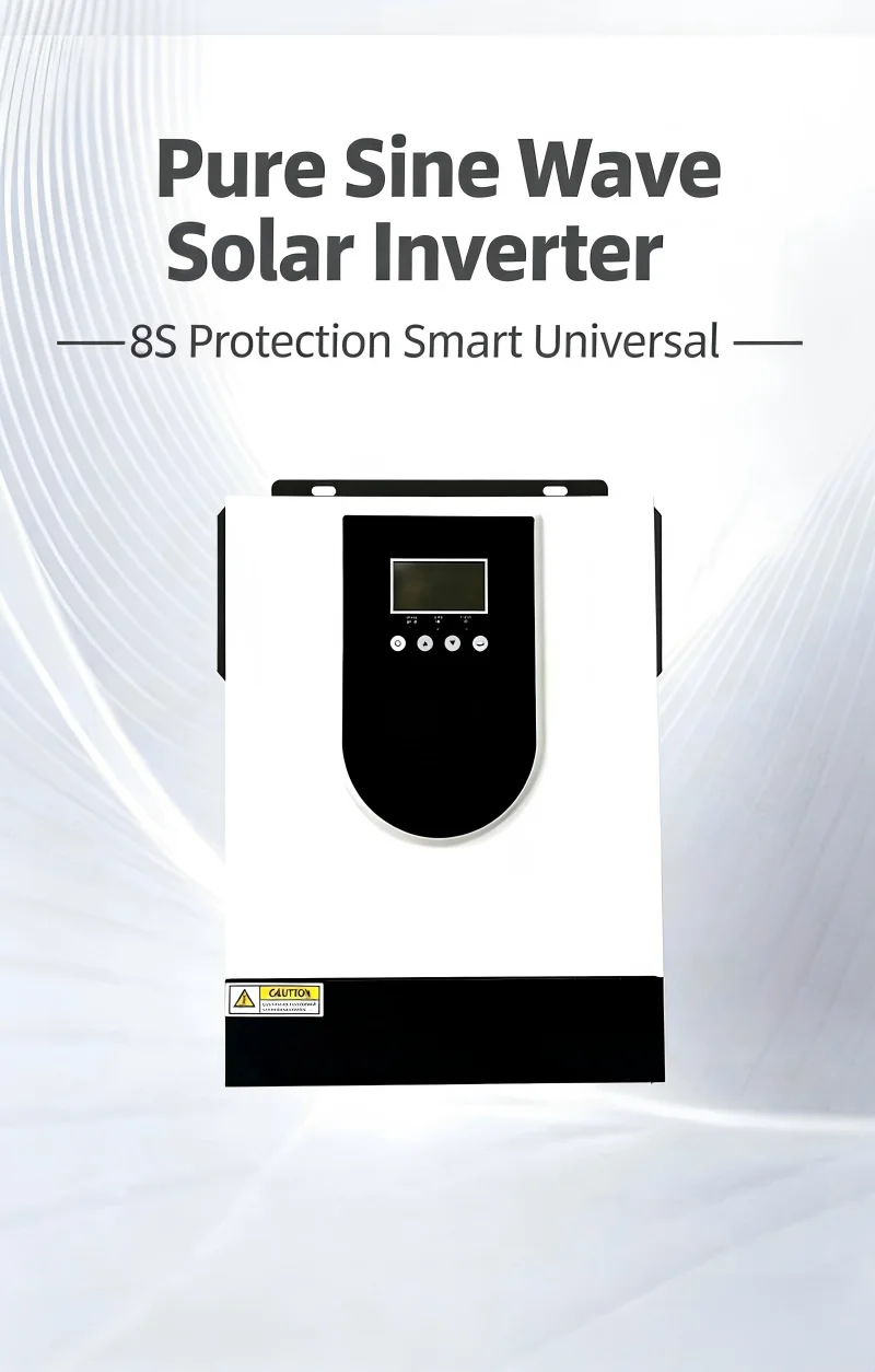 12KW Hybrid Solar Inverter – Split/Single Phase, 48V to 200/240VAC, Dual MPPT (160A Max Charge Current), 500VOC Max PV Input
