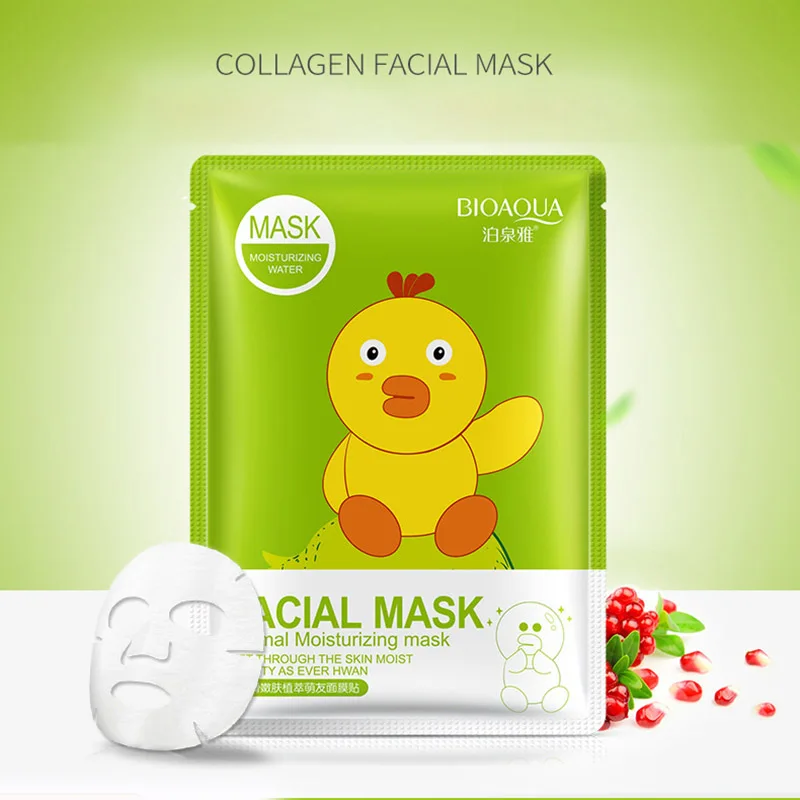 Mascarillas faciales blanqueadoras e hidratantes para la piel, máscara Facial calmante para la familia, amigo, vecino, regalo