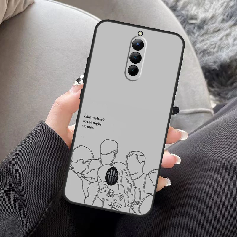 13 Thirteen Reasons Why ケース ZTE Nubia Red Magic 11 10 Air 8 8S 9 9S 10S Pro Plus 5G 6R 7 6 7S 6S Pro用 バックカバー