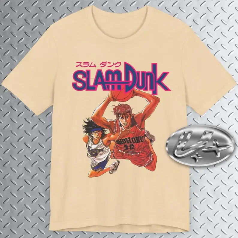 S. Dunk Anime T-Shirt, Anime tee, Sports Anime Shirt Unisex 100% Cotton