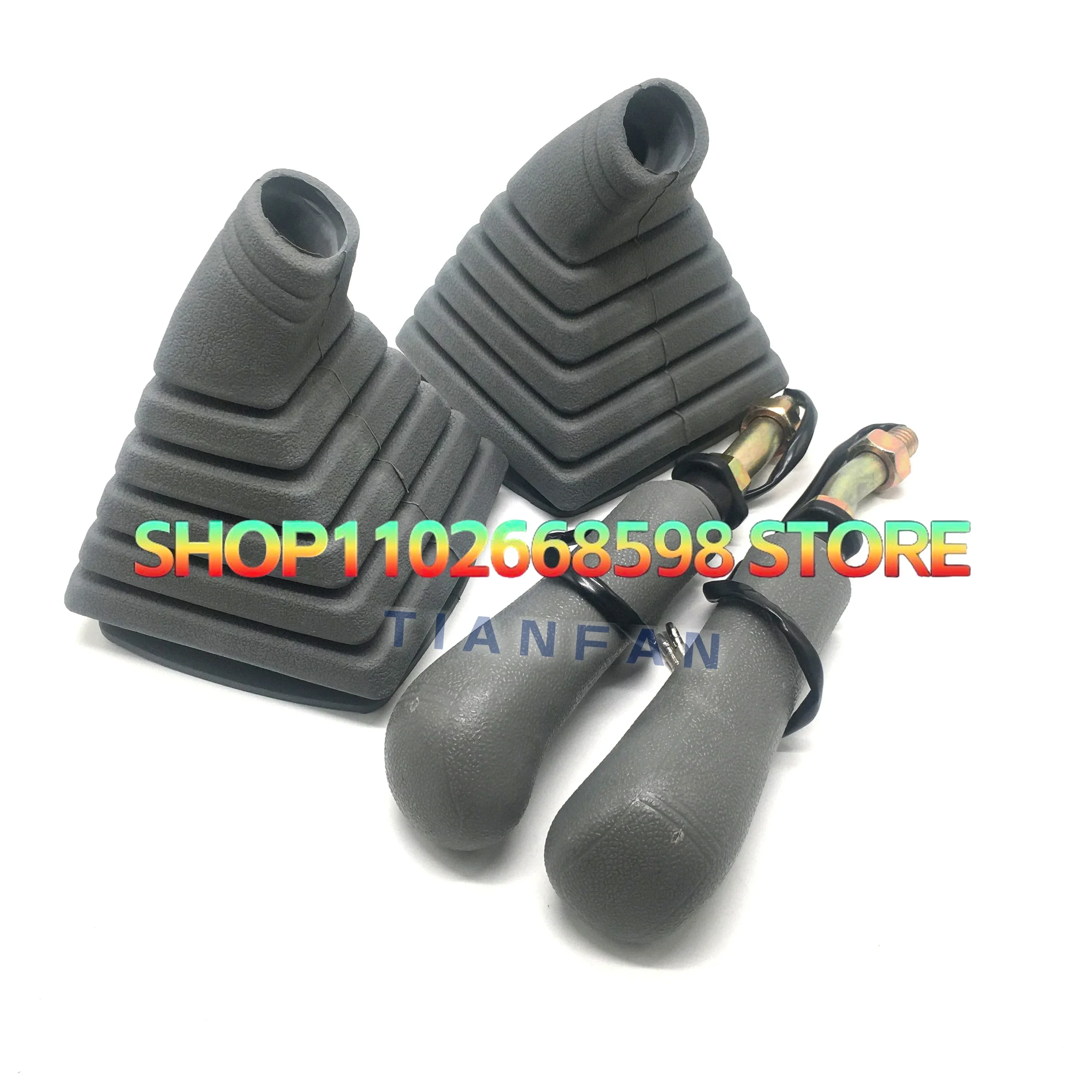 

Экскаватор для Doosan Daewoo DH55 DH60 DH80 DH220 DH225-5, ручка стержня управления, пылезащитный чехол, ручка, клей, аксессуары