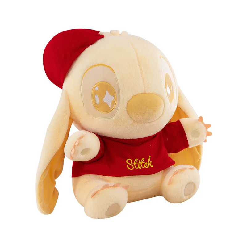 لعبة كاواي ديزني القطيفة الكبيرة ذات الغرز الصفراء المحشوة على شكل حيوانات هدية عيد ميلاد للأطفال لعبة محبوبة لطيفة للأطفال هدية مثالية