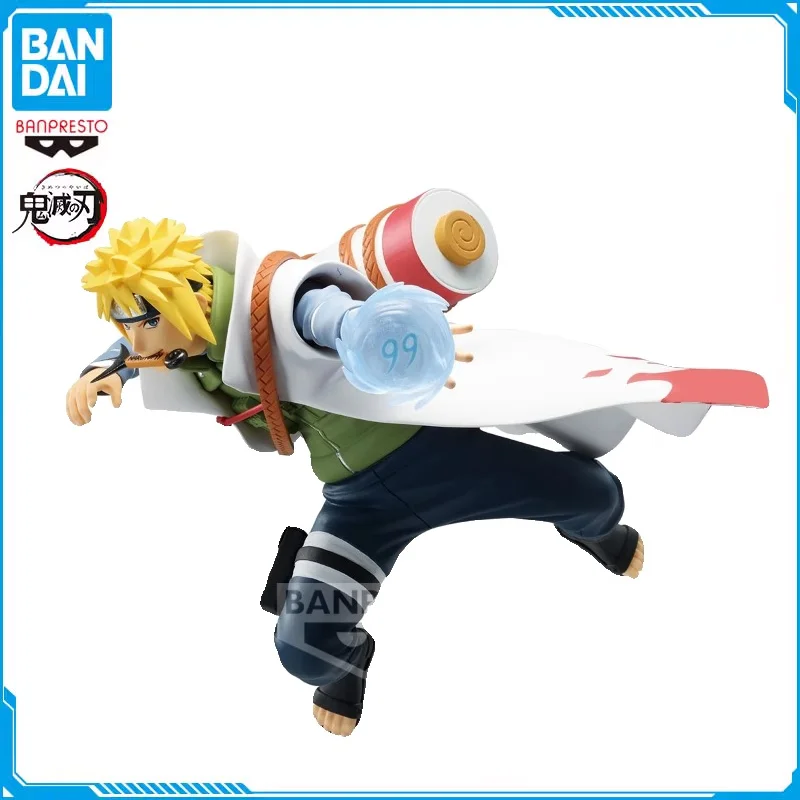 

BANDAI Original NARUTO NARUTOP99 Namikaze Minato Anime Action Figure Collectible Model Toy Gift for Boys