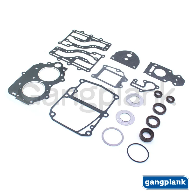 63V–W0001–02 for Yamaha 2-stroke 15 HP Outboard Power Head Gasket Paper Cylinder Gasket Repair Kit 63V-W0001-02