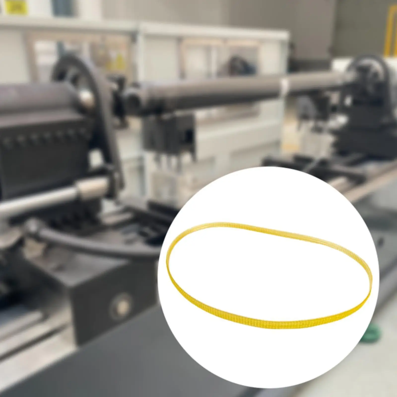 Wheel Balancer Drive Belt with 3 Concave and 4 Convex Configuration
