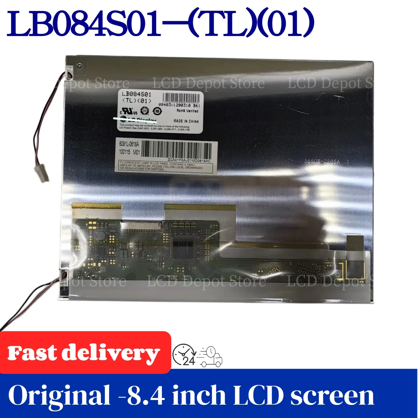Brand New Original 8.4inch Lb084S01-Tl01 Lvds 20-Pin Lcd 600 Cd/M² Lcd Display Panel