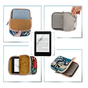 Bolsa de proteção macia para e-book, capa para kindle paperwhite 1234 de 6.0 espaços, à prova de choque, bolsa para livro de bolso para amazon kindle 10 principais vendas amazon malas de viagem - №9