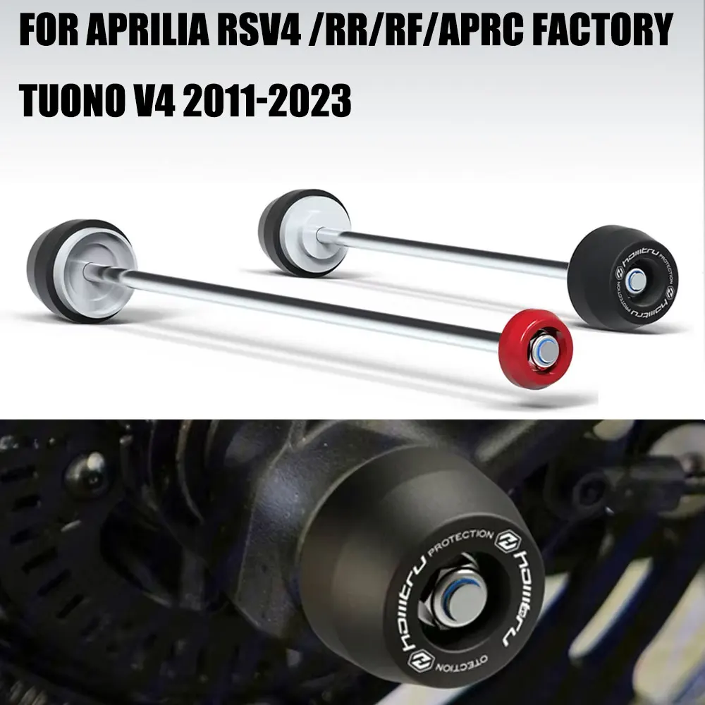 

Motorcycle accessories Wheel Spindle Protection Cover Set for Aprilia RSV4 /RR/RF/APRC/Factory Tuono V4 2011-2023