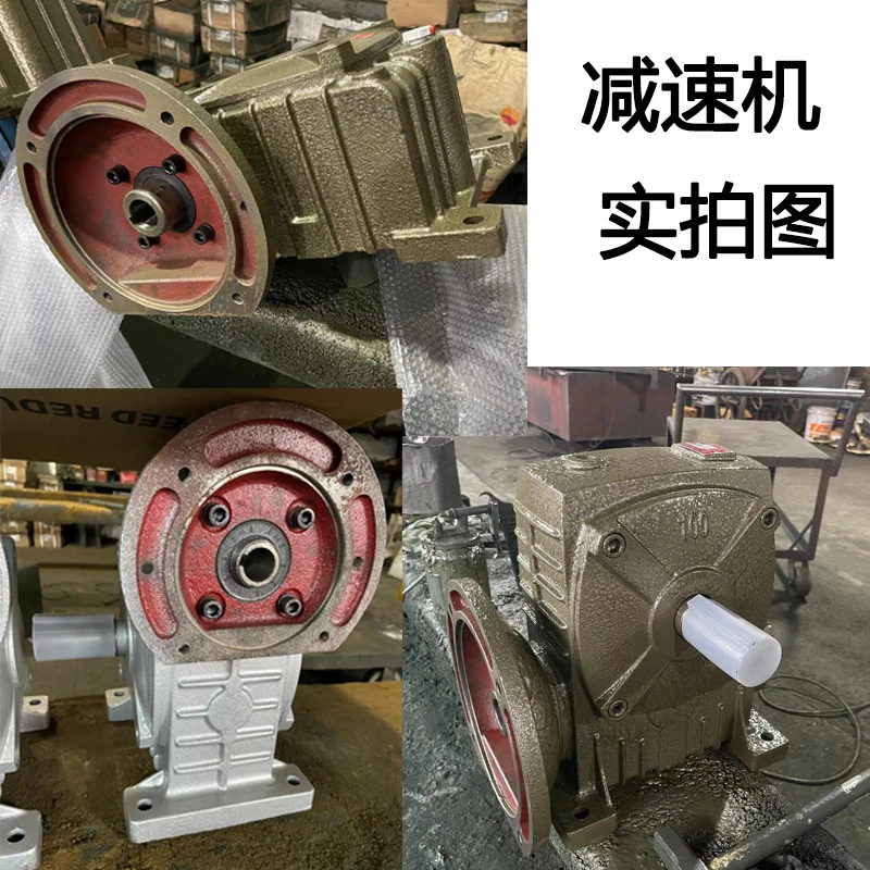 WPDA WPDS WPDO WPDX 70 Flanged Cast Iron Worm Gear Reducer Small Reducer Gearbox Turbine Application in Industrial Automation